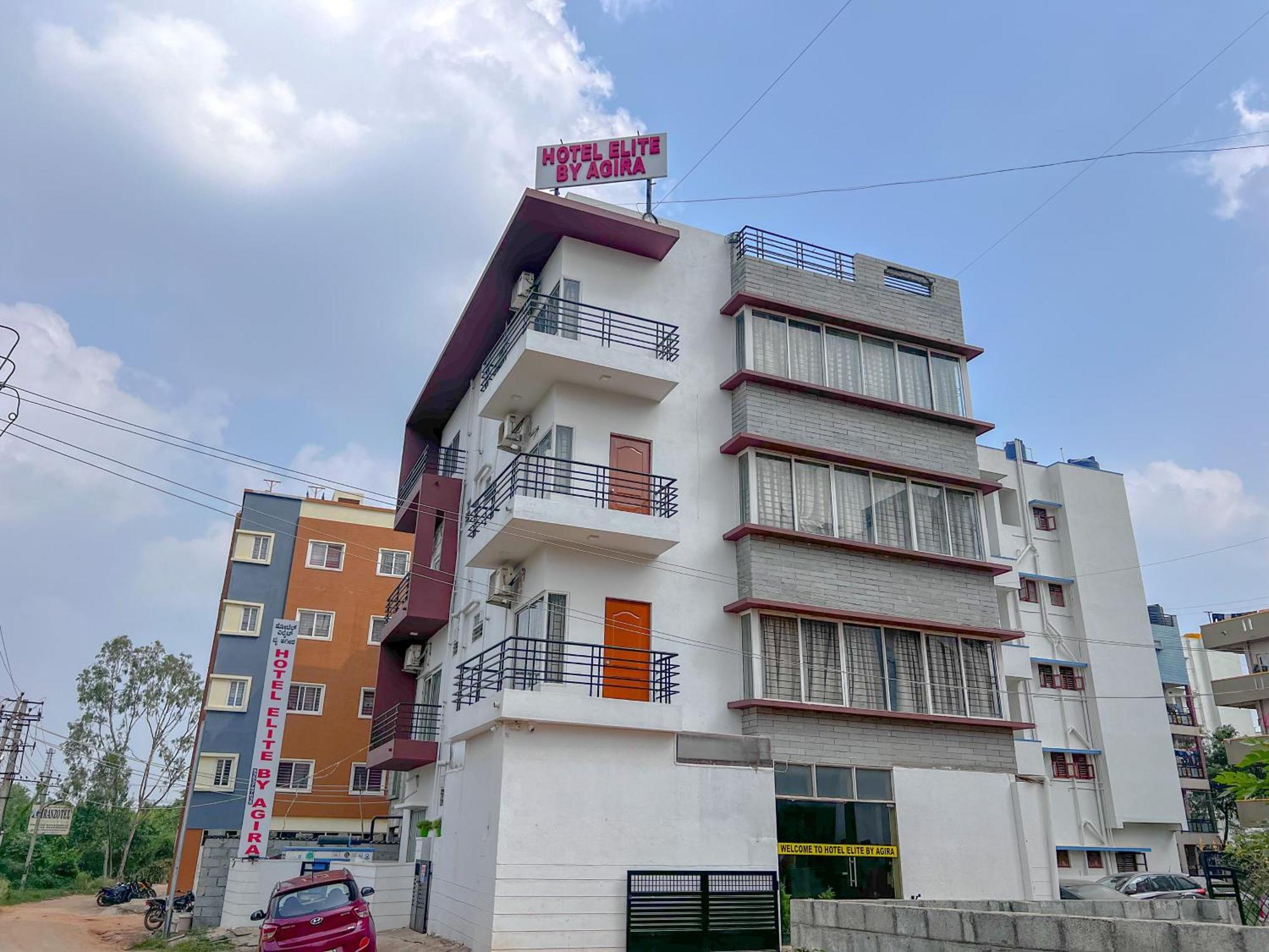 Hotel Elite By Agira Hotels-Free Airport Pickup Or Drop Yelahanka Eksteriør billede