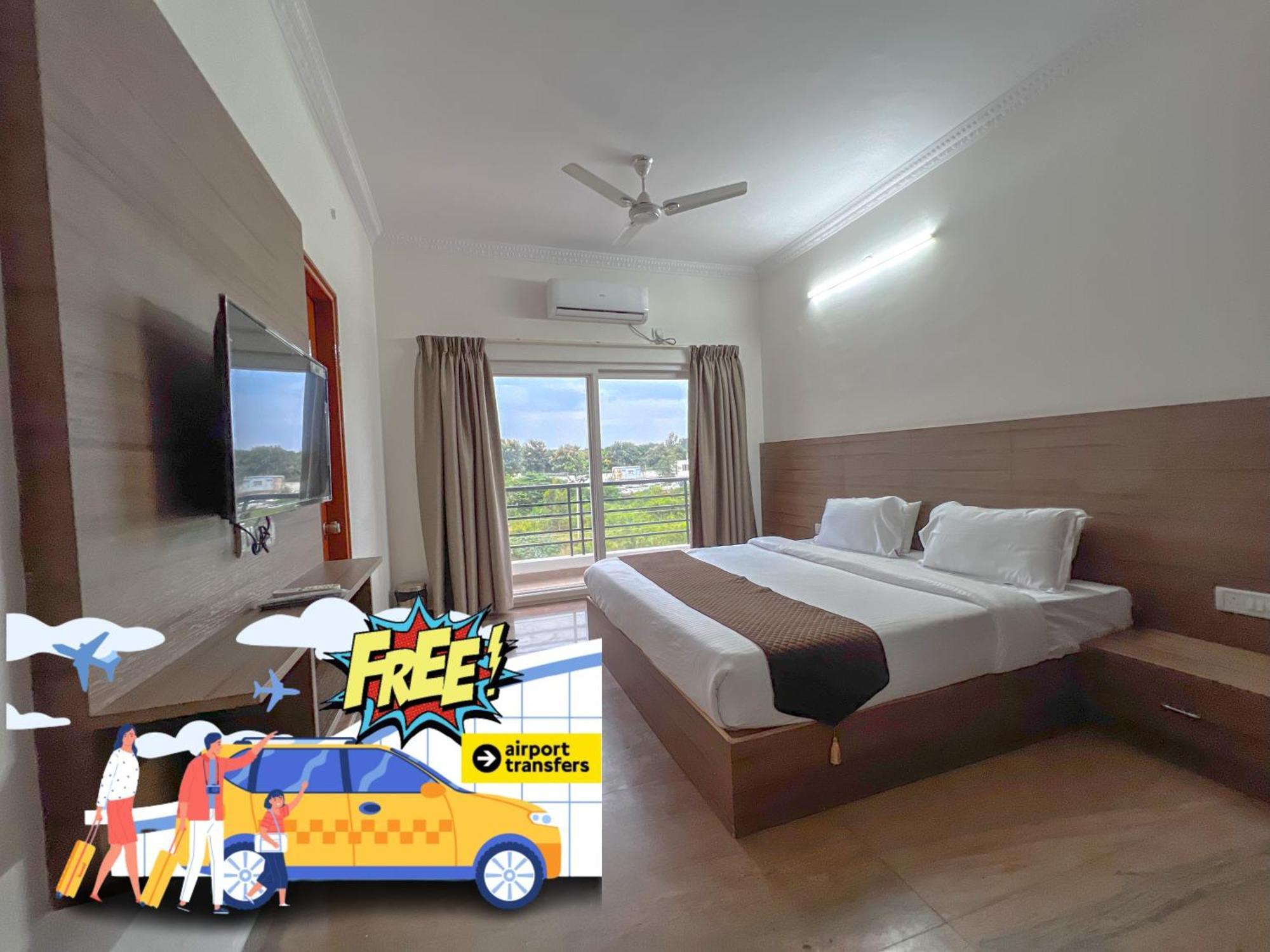 Hotel Elite By Agira Hotels-Free Airport Pickup Or Drop Yelahanka Eksteriør billede